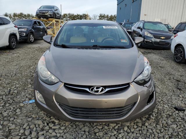 5NPDH4AE5DH347182 - 2013 HYUNDAI ELANTRA GLS TAN photo 5