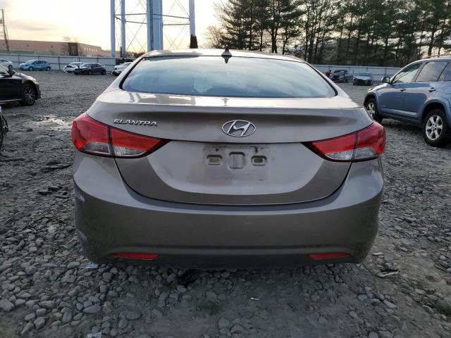 5NPDH4AE5DH347182 - 2013 HYUNDAI ELANTRA GLS TAN photo 6