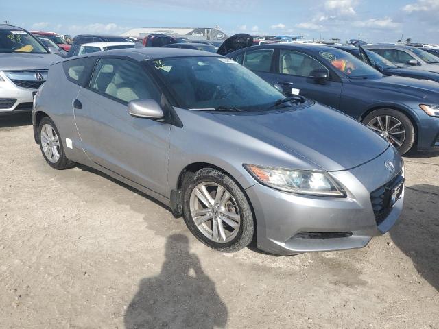 JHMZF1D47BS003640 - 2011 HONDA CR-Z SILVER photo 4