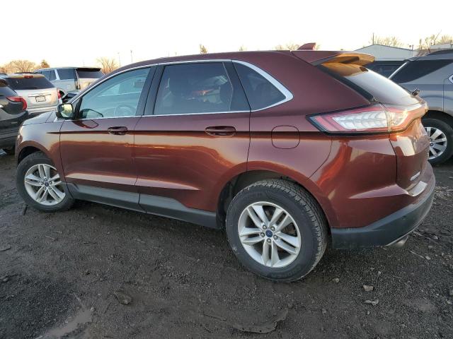 2FMPK4J99GBC51391 - 2016 FORD EDGE SEL MAROON photo 2