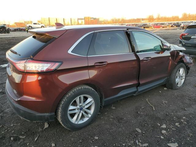 2FMPK4J99GBC51391 - 2016 FORD EDGE SEL MAROON photo 3