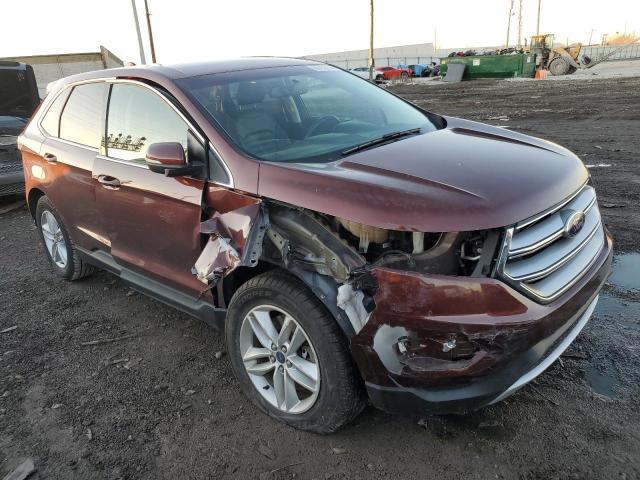 2FMPK4J99GBC51391 - 2016 FORD EDGE SEL MAROON photo 4