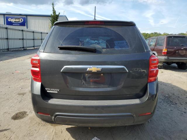 2GNALBEK3H6111217 - 2017 CHEVROLET EQUINOX LS ნაცრისფერი ფოტო 6