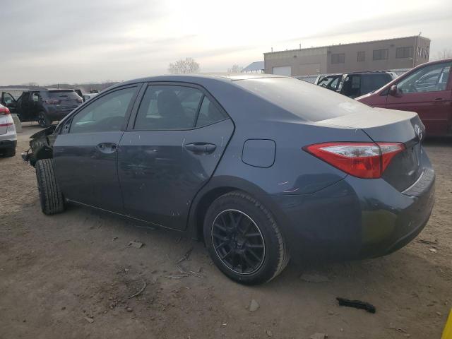 5YFBURHE3FP317559 - 2015 TOYOTA COROLLA L GRAY photo 2