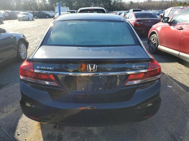 19XFB2F51DE211269 - 2013 HONDA CIVIC LX BLACK photo 6