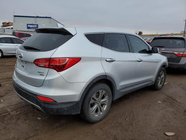 5XYZTDLB6FG269450 - 2015 HYUNDAI SANTA FE S SILVER photo 3