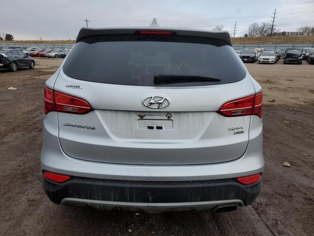 5XYZTDLB6FG269450 - 2015 HYUNDAI SANTA FE S SILVER photo 6