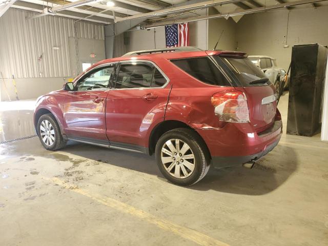 2CNFLEE59B6279991 - 2011 CHEVROLET EQUINOX LT BURGUNDY photo 2