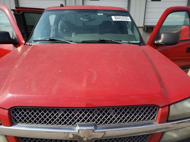 1GCEC19Z85Z227489 - 2005 CHEVROLET SILVERADO C1500 Qırmızı foto 11