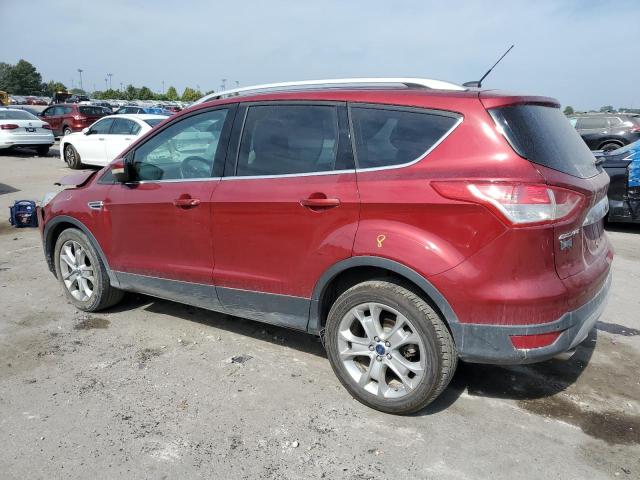 1FMCU0J92EUB78261 - 2014 FORD ESCAPE TITANIUM RED photo 2