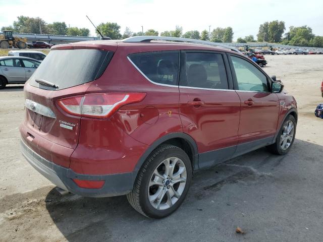 1FMCU0J92EUB78261 - 2014 FORD ESCAPE TITANIUM RED photo 3