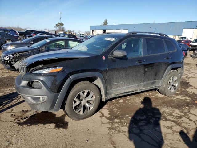 1C4PJMBB5HW657807 - 2017 JEEP CHEROKEE TRAILHAWK BLACK photo 1