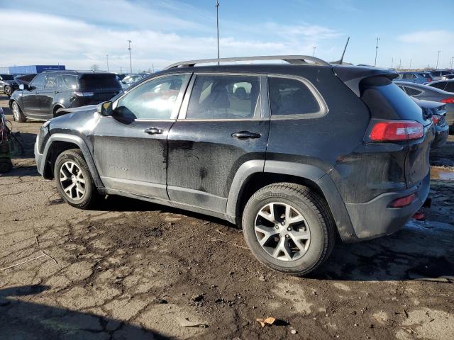 1C4PJMBB5HW657807 - 2017 JEEP CHEROKEE TRAILHAWK BLACK photo 2