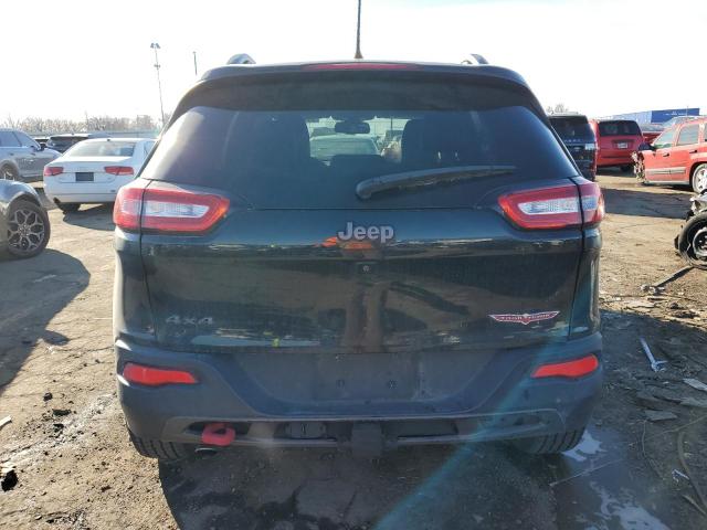 1C4PJMBB5HW657807 - 2017 JEEP CHEROKEE TRAILHAWK BLACK photo 6