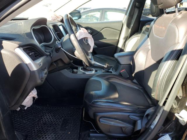 1C4PJMBB5HW657807 - 2017 JEEP CHEROKEE TRAILHAWK BLACK photo 7