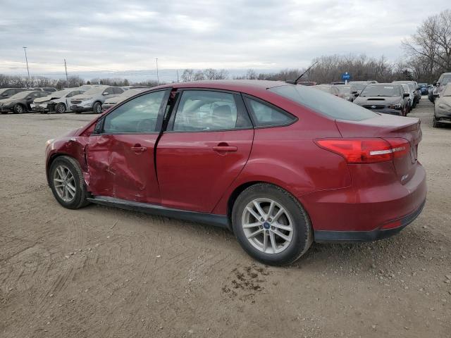 1FADP3F22HL342511 - 2017 FORD FOCUS SE RED photo 2