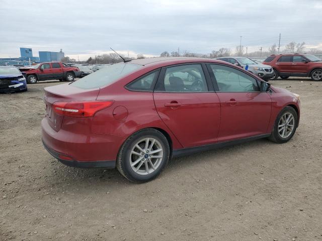 1FADP3F22HL342511 - 2017 FORD FOCUS SE RED photo 3