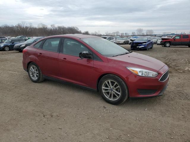 1FADP3F22HL342511 - 2017 FORD FOCUS SE RED photo 4