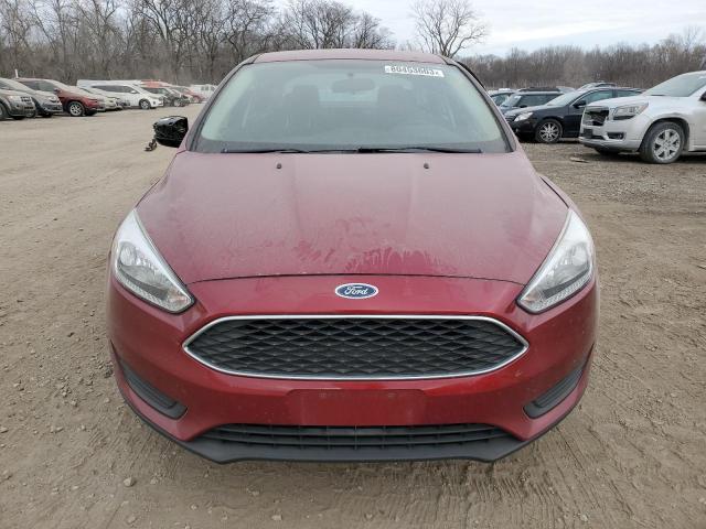 1FADP3F22HL342511 - 2017 FORD FOCUS SE RED photo 5