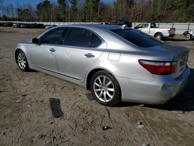 JTHGL46F575005215 - 2007 LEXUS LS 460L SILVER photo 2