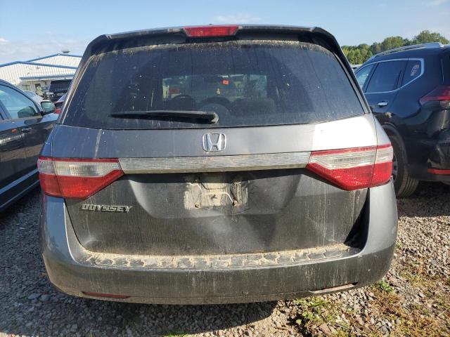 5FNRL5H62CB129495 - 2012 HONDA ODYSSEY EXL GRAY photo 6