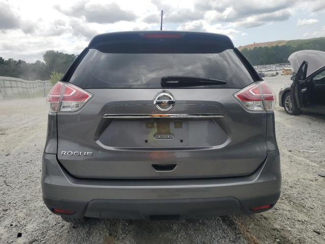 JN8AT2MT6GW007882 - 2016 NISSAN ROGUE S GRAY photo 6