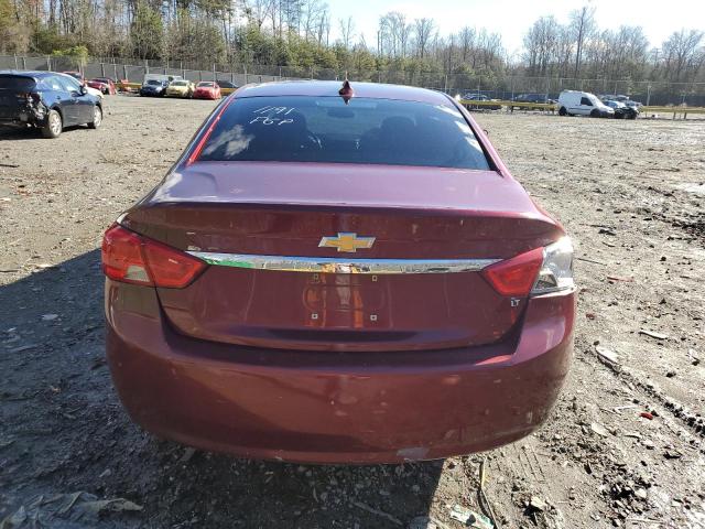 2G1105SAXH9141191 - 2017 CHEVROLET IMPALA LT BURGUNDY photo 6