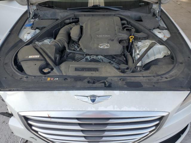 KMHGN4JE7FU091458 - 2015 HYUNDAI GENESIS 3.8L Weiß Foto 11