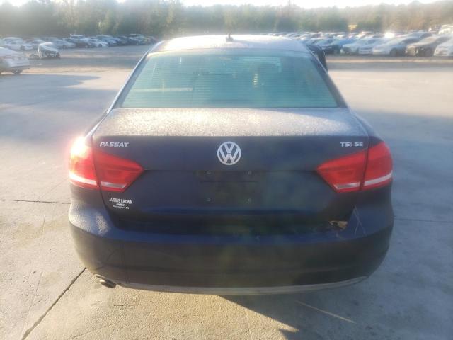 1VWBS7A37EC026988 - 2014 VOLKSWAGEN PASSAT SE BLUE photo 6