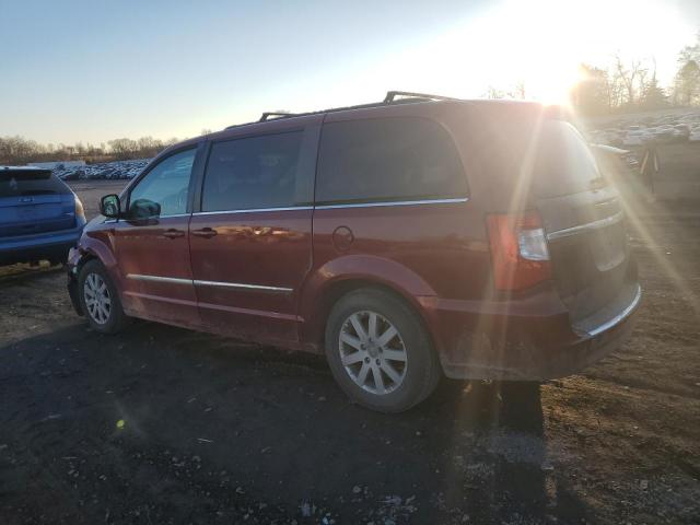 2C4RC1BG1ER159122 - 2014 CHRYSLER TOWN & COU TOURING RED photo 2