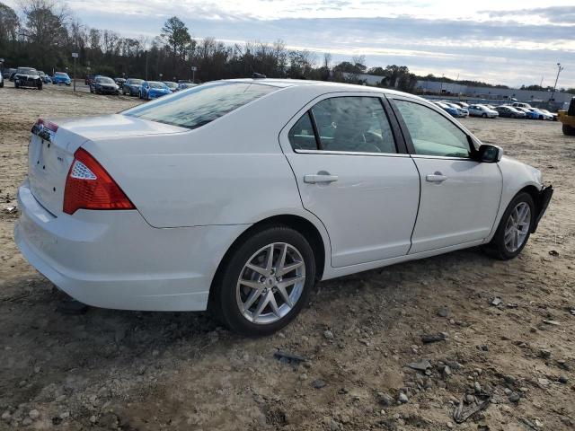 3FAHP0JA3AR256615 - 2010 FORD FUSION SEL WHITE photo 3