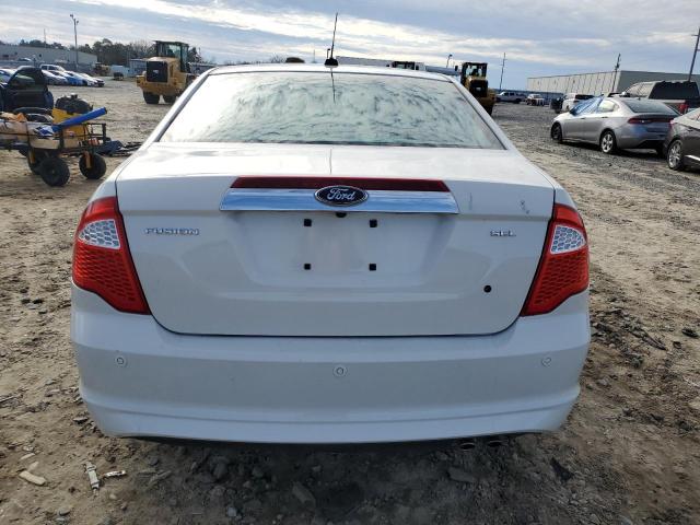 3FAHP0JA3AR256615 - 2010 FORD FUSION SEL WHITE photo 6