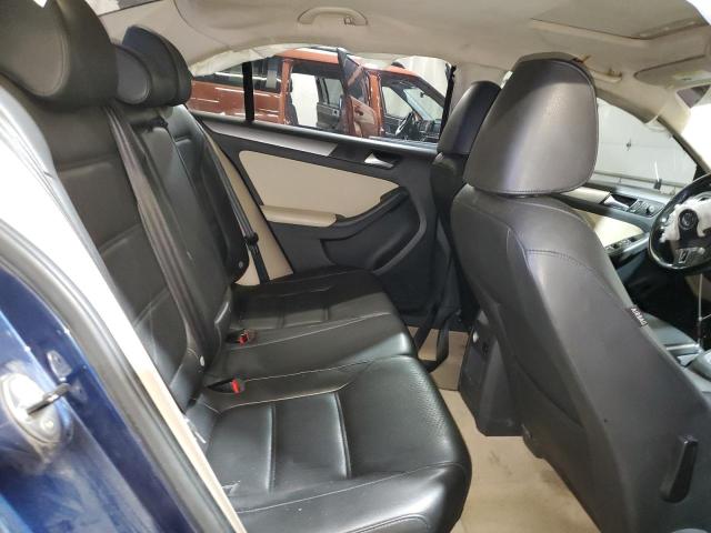 3VWLL7AJ2EM362207 - 2014 VOLKSWAGEN JETTA TDI BLUE photo 10