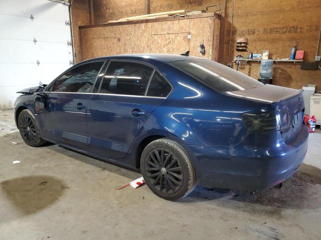 3VWLL7AJ2EM362207 - 2014 VOLKSWAGEN JETTA TDI BLUE photo 2