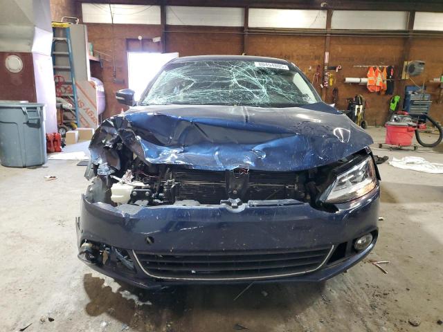 3VWLL7AJ2EM362207 - 2014 VOLKSWAGEN JETTA TDI BLUE photo 5