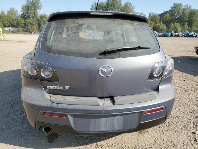 JM1BK343581840645 - 2008 MAZDA 3 HATCHBACK GRAY photo 6