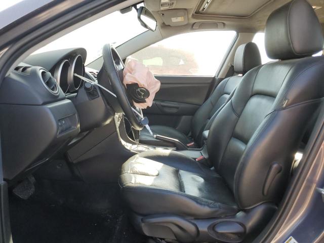 JM1BK343581840645 - 2008 MAZDA 3 HATCHBACK GRAY photo 7