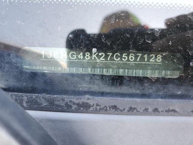 1J8HG48K27C567128 - 2007 JEEP COMMANDER WHITE photo 13