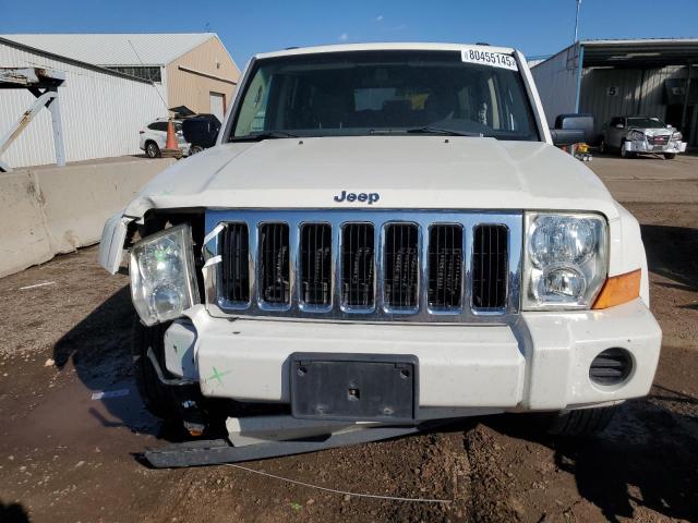 1J8HG48K27C567128 - 2007 JEEP COMMANDER WHITE photo 5