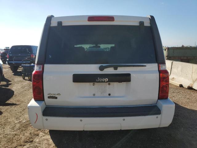 1J8HG48K27C567128 - 2007 JEEP COMMANDER WHITE photo 6