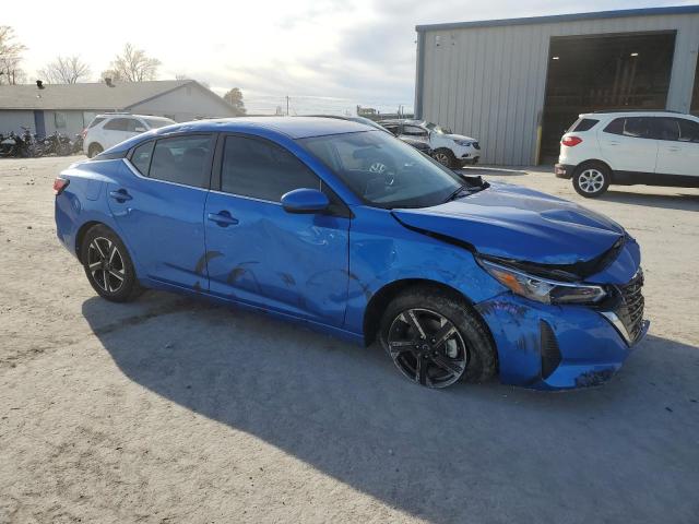 3N1AB8CV9RY219596 - 2024 NISSAN SENTRA SV BLUE photo 4