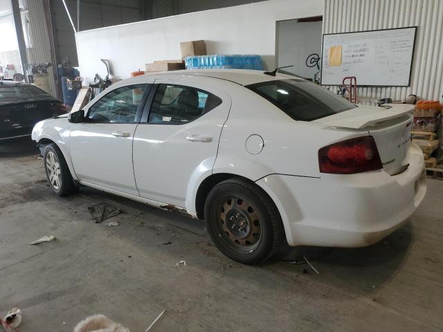 1B3BD4FB4BN548619 - 2011 DODGE AVENGER EXPRESS Biały zdjęcie 2