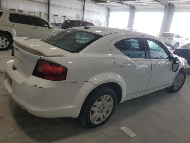 1B3BD4FB4BN548619 - 2011 DODGE AVENGER EXPRESS Biały zdjęcie 3