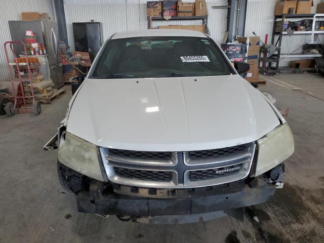 1B3BD4FB4BN548619 - 2011 DODGE AVENGER EXPRESS Biały zdjęcie 5