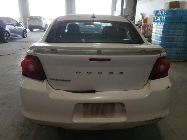 1B3BD4FB4BN548619 - 2011 DODGE AVENGER EXPRESS Biały zdjęcie 6
