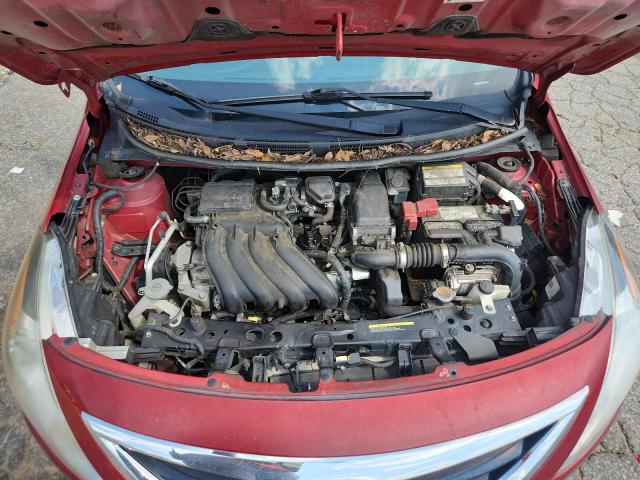 3N1CN7AP7HL822721 - 2017 NISSAN VERSA S Красный фото 11