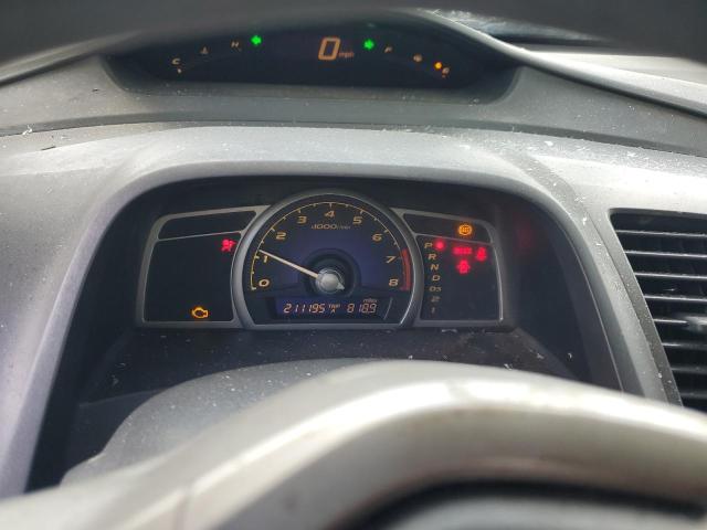 JHMFA168X7S000160 - 2007 HONDA CIVIC EX BLACK photo 9