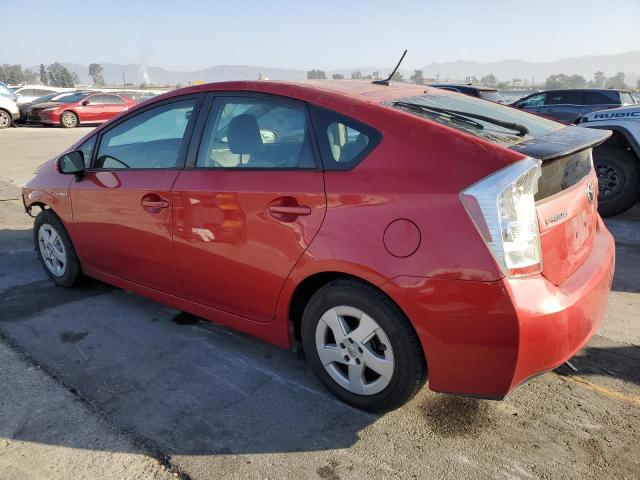 JTDKN3DUXA0048339 - 2010 TOYOTA PRIUS წითელი ფოტო 2