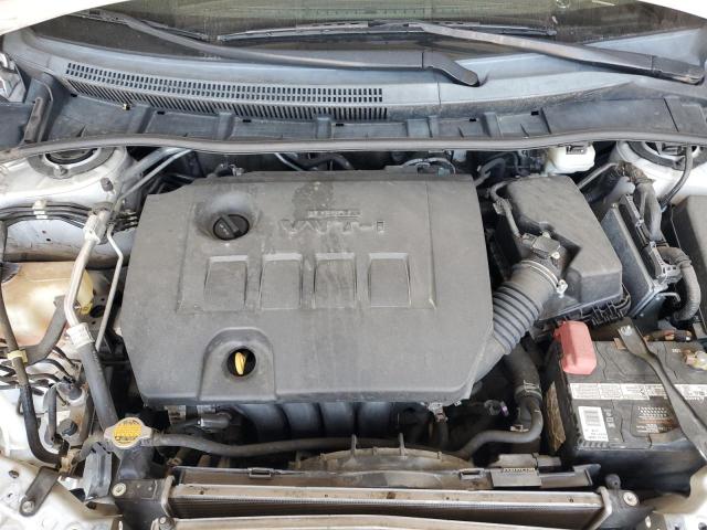 2T1BU4EE8CC845441 - 2012 TOYOTA COROLLA BASE Biały zdjęcie 11