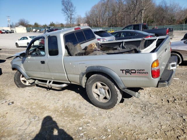 5TEWM72N53Z245865 - 2003 TOYOTA TACOMA XTRACAB SILVER photo 2